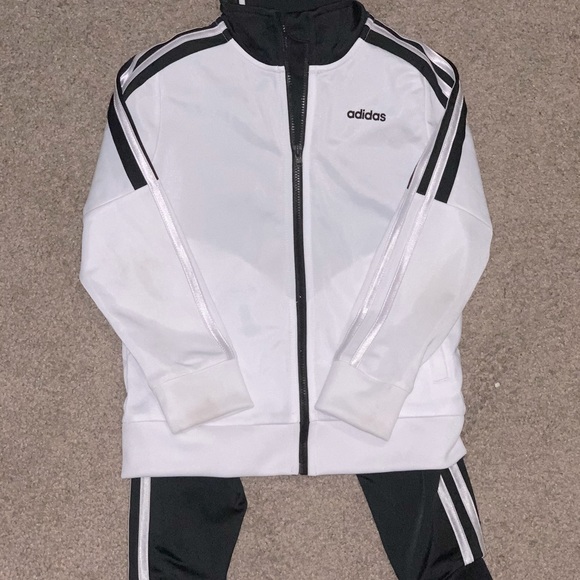 toddler black adidas tracksuit